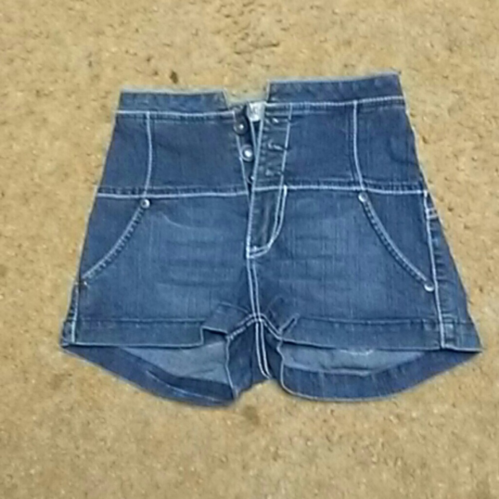 High waisted shorts